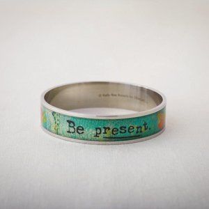 Kelly Rae Roberts Be Present Colorful Bangle New